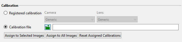 calibration field