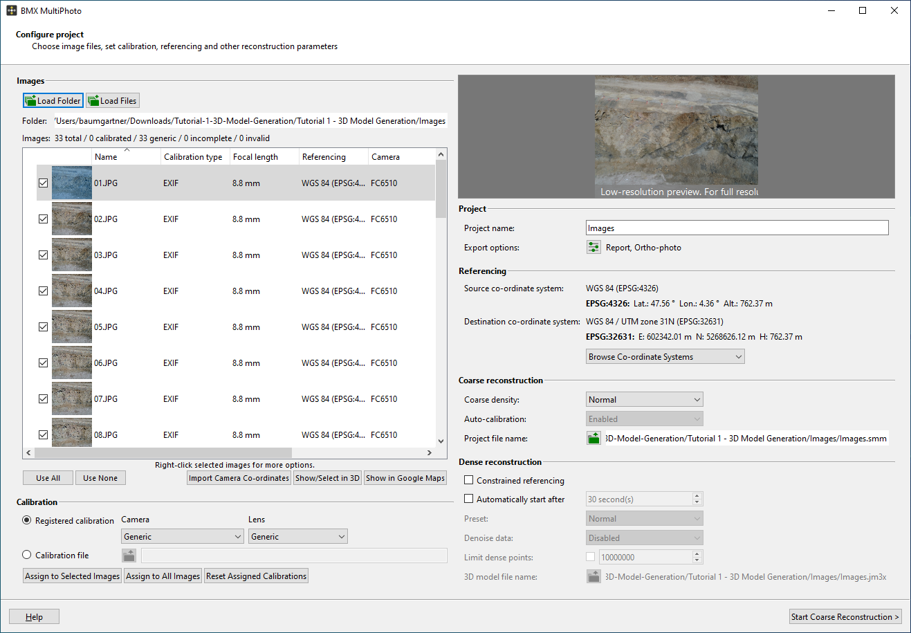 MultiPhoto dialog