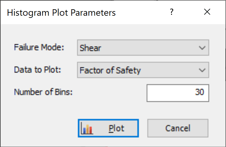 Histogram Plot Parameters icon