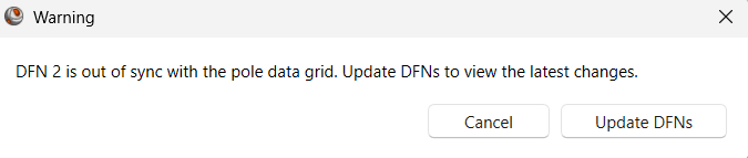 Update DFN warning message