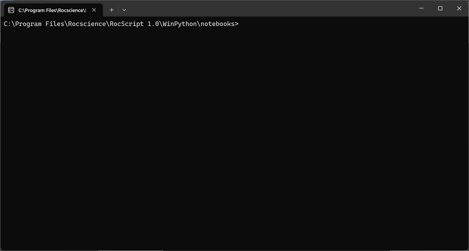 Install libraries in rocscript
