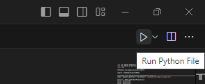 Run python file