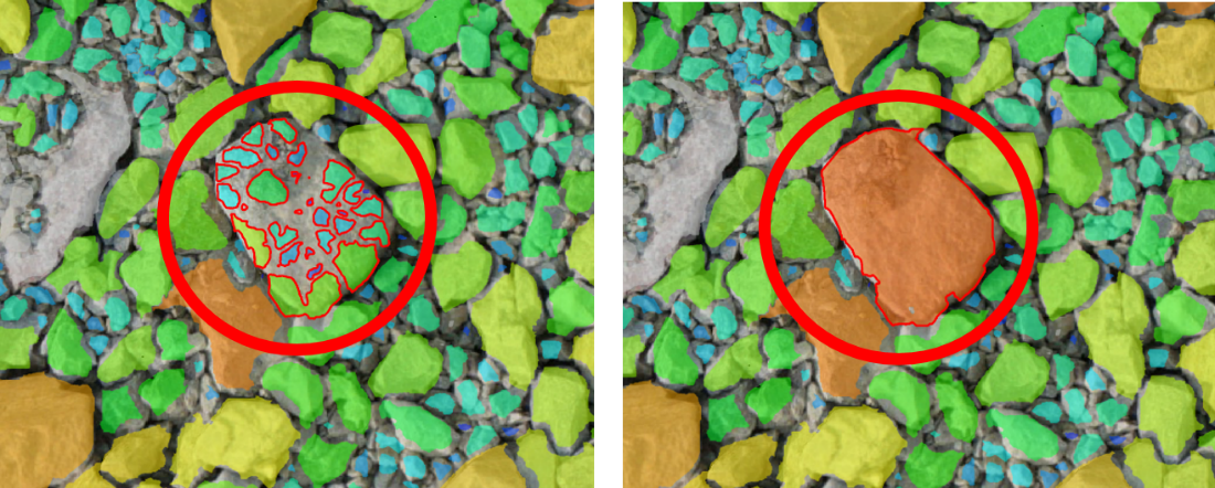 Merging of several fragments automatically into one fragment