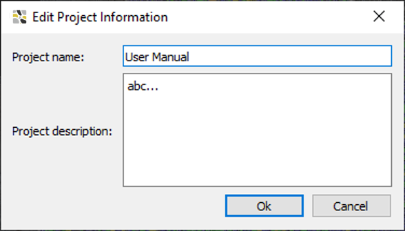Project information