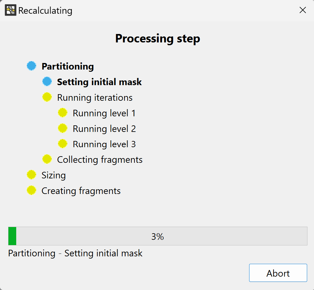 Recalculating