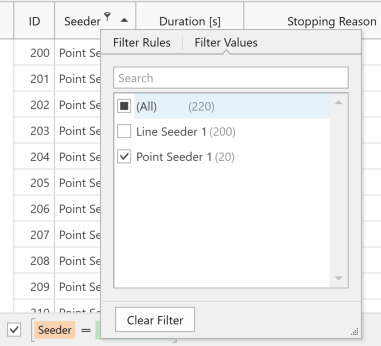 Point Seeder filter