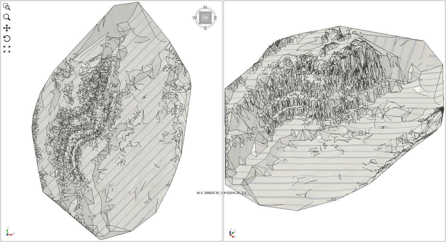 Preview of Point Cloud Surface