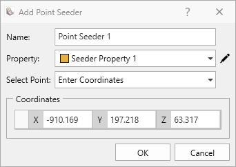 add point seeder dialog