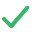 Green checkmark - Finish icon