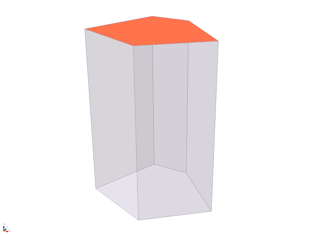 Example Geometry Created from Surface