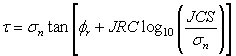 Barton and Choubey revised equation