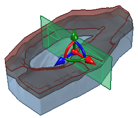 Assign Materials Using Cutting Plane Diagram