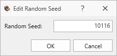 edit random seed dialog