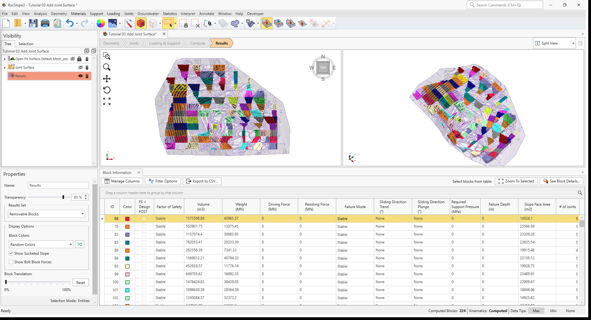 removable blocks information