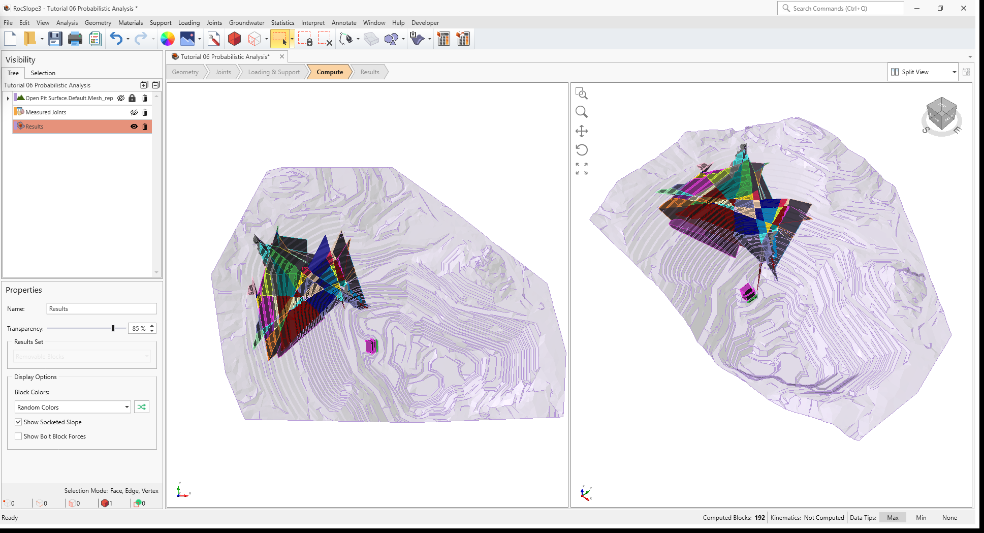 compute blocks 3d view