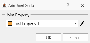 Add Joint Surface dialog