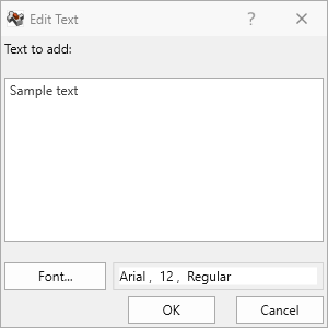 edit text dialog