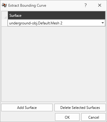 Extract Bounding Curve dialog