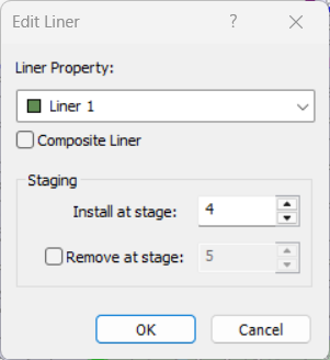 Edit Liner Dialog
