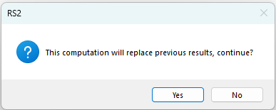 warning: computation replace previous results