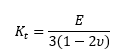 K_t calculation