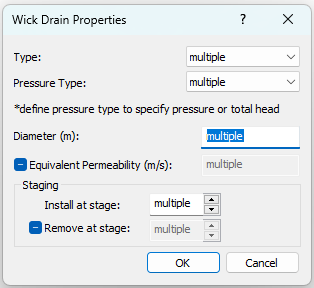 edit wick drain_dlg_multiple