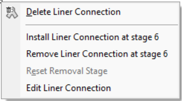 liner connection_rightclick_context menu