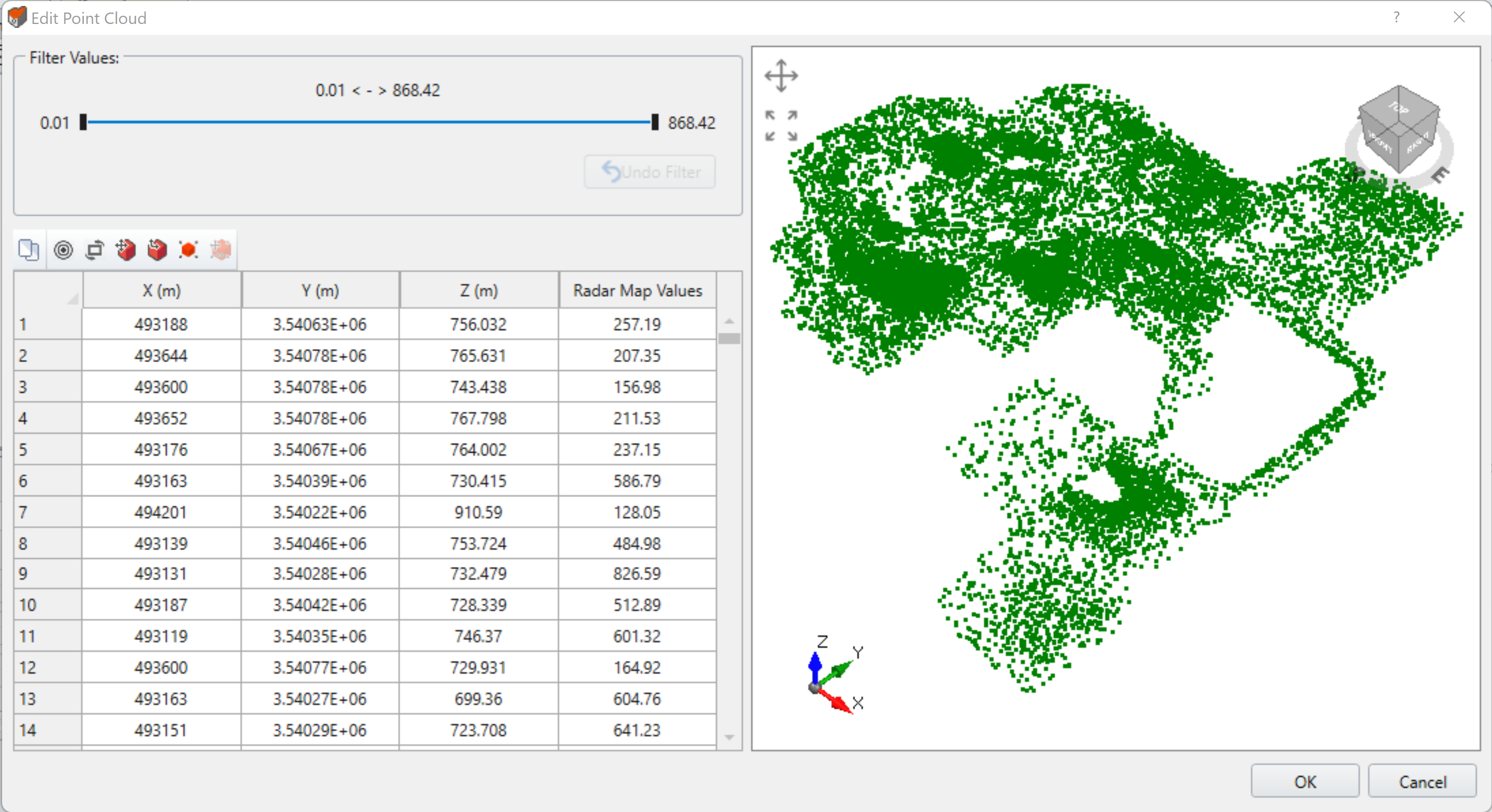 Edit Point Cloud