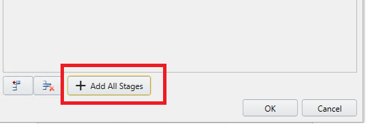 Add all stages button