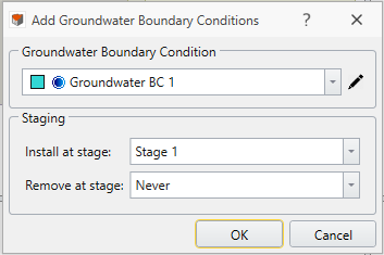 Groundwater Boundary Condition