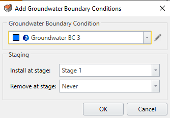 Add Groundwater Boundary Conditions dialog box