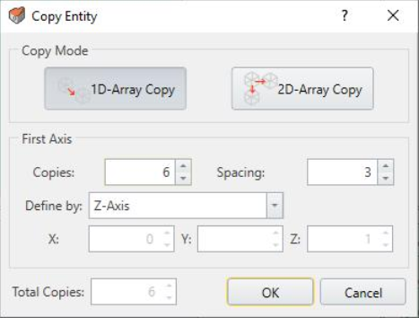 Copy Entity dialog box 