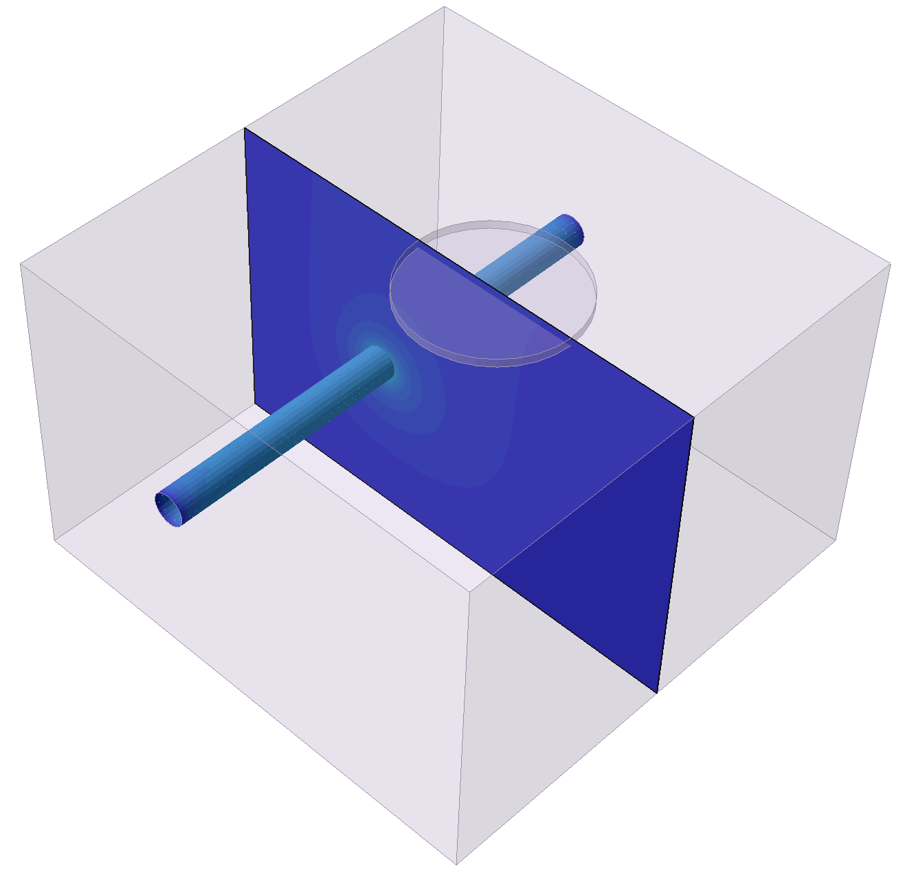 Stage 2 Total Displacement Contour in 3D view