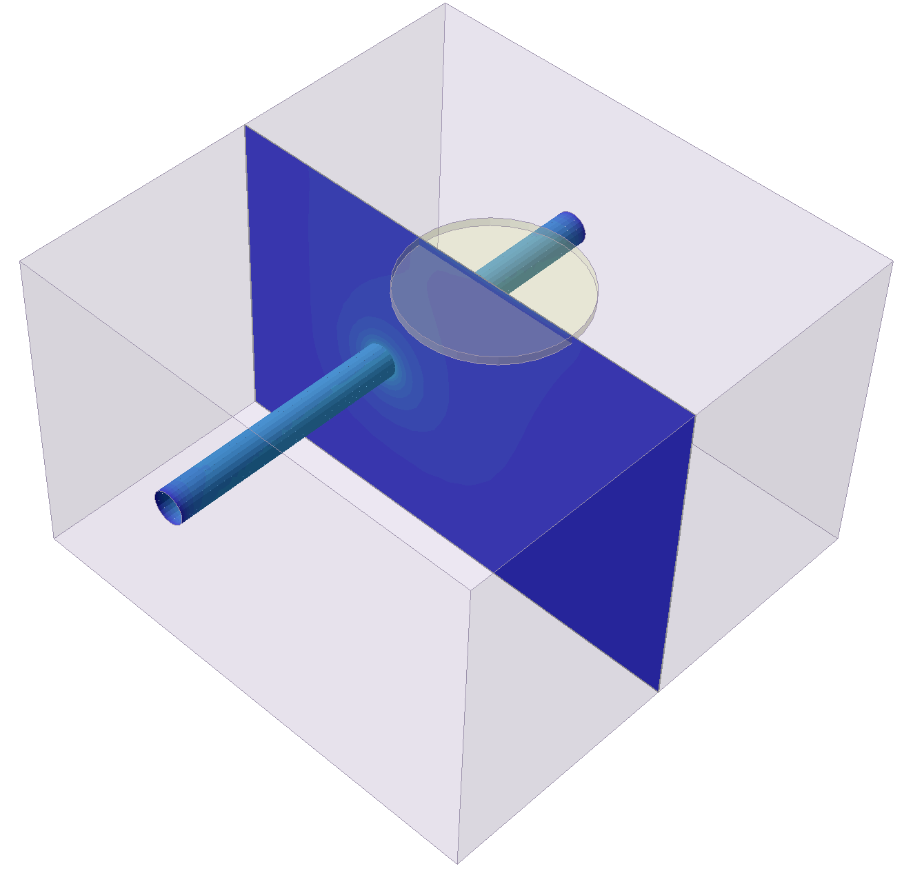 Stage 4 Total Displacement Contour in 3D view