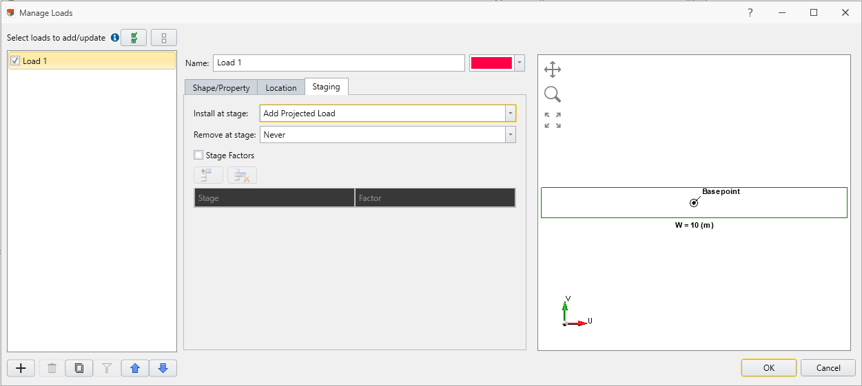 load staging