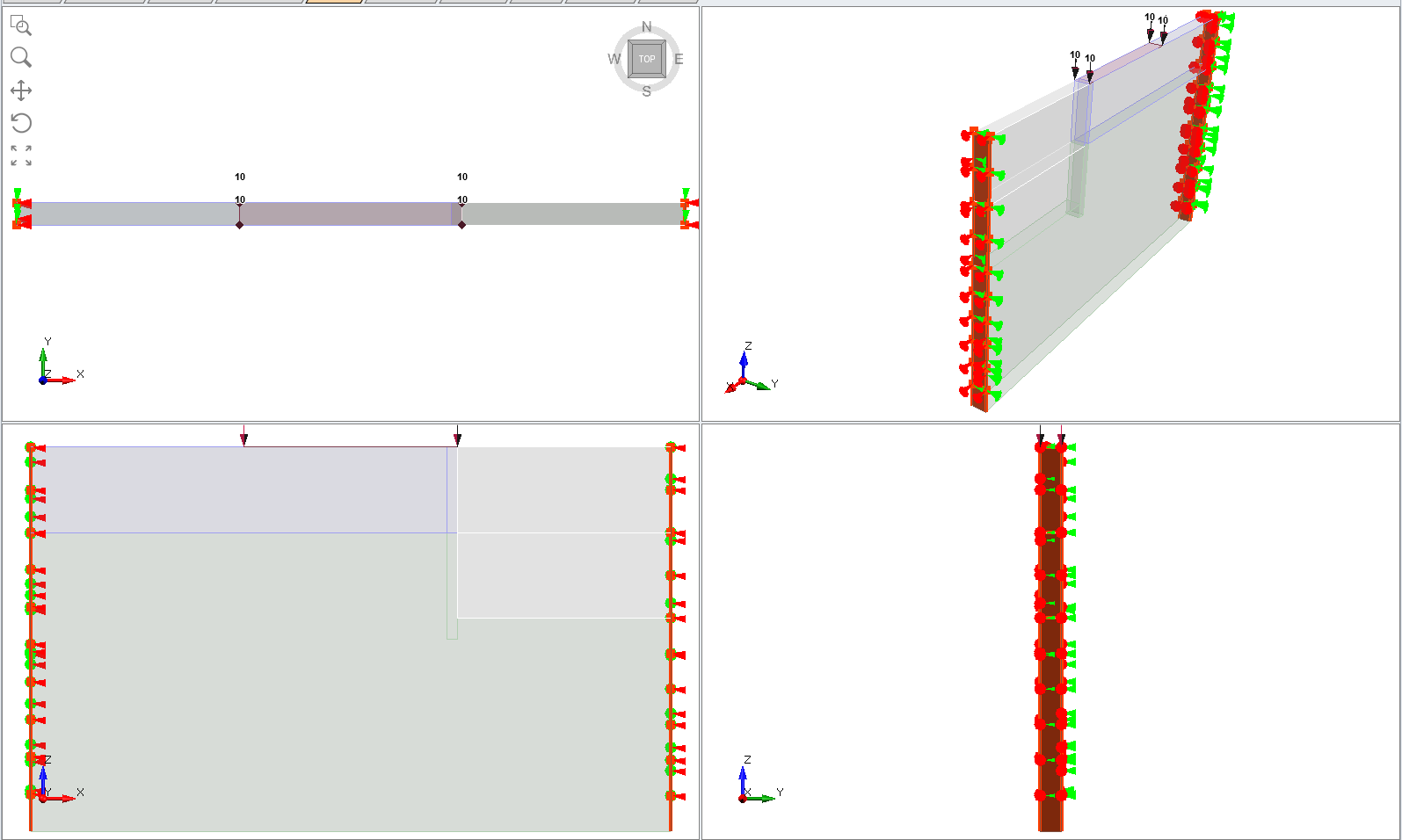 Image of adding restraints to XY 