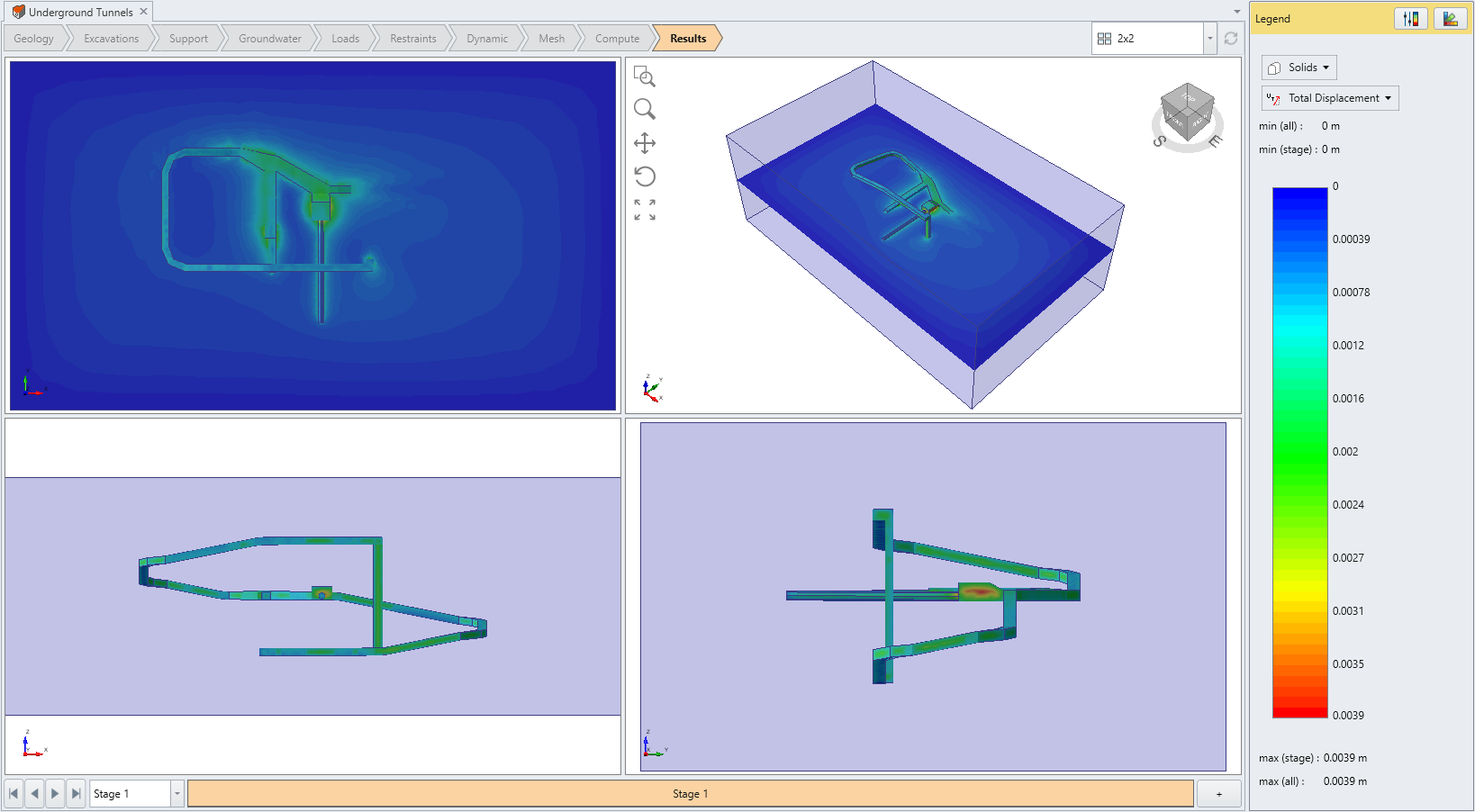 displacement result