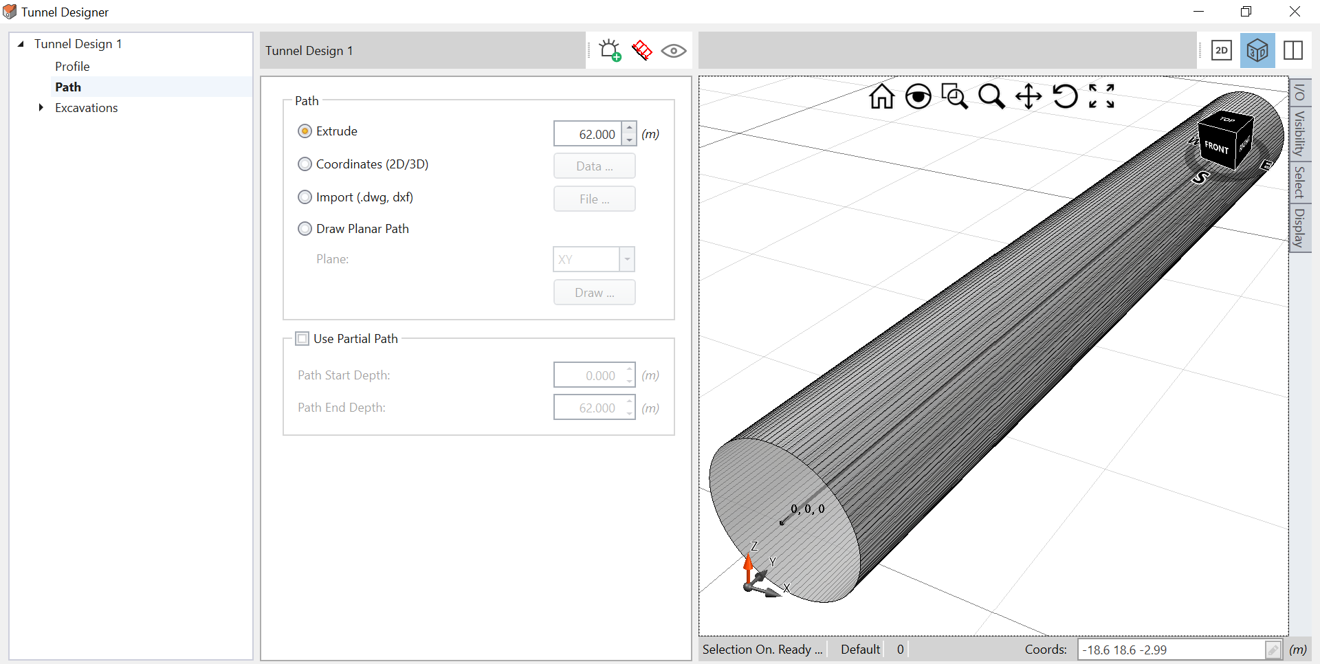 Image of Extrude tunnel