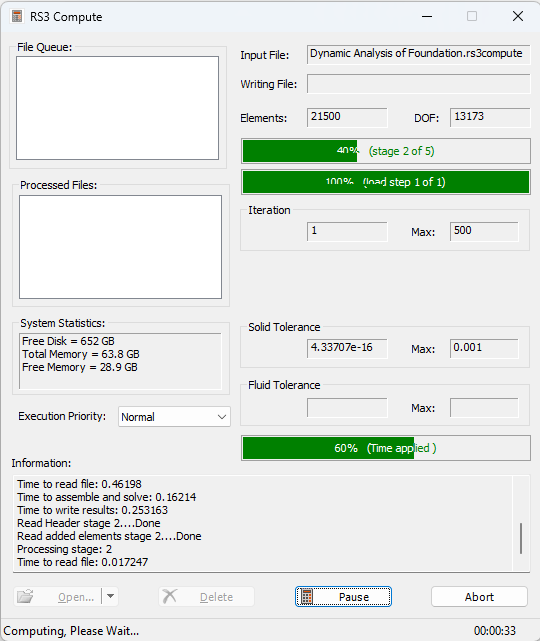 Compute dialog box 