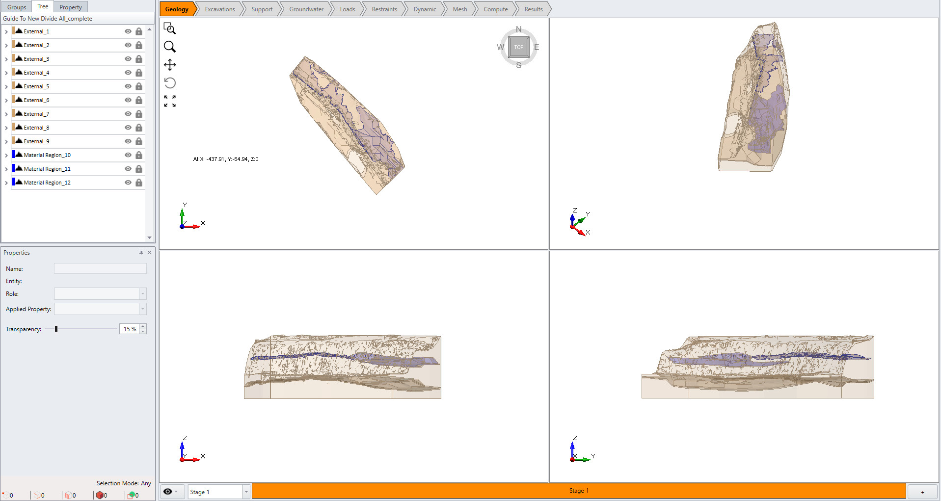 Divide All Parameters Dialog
