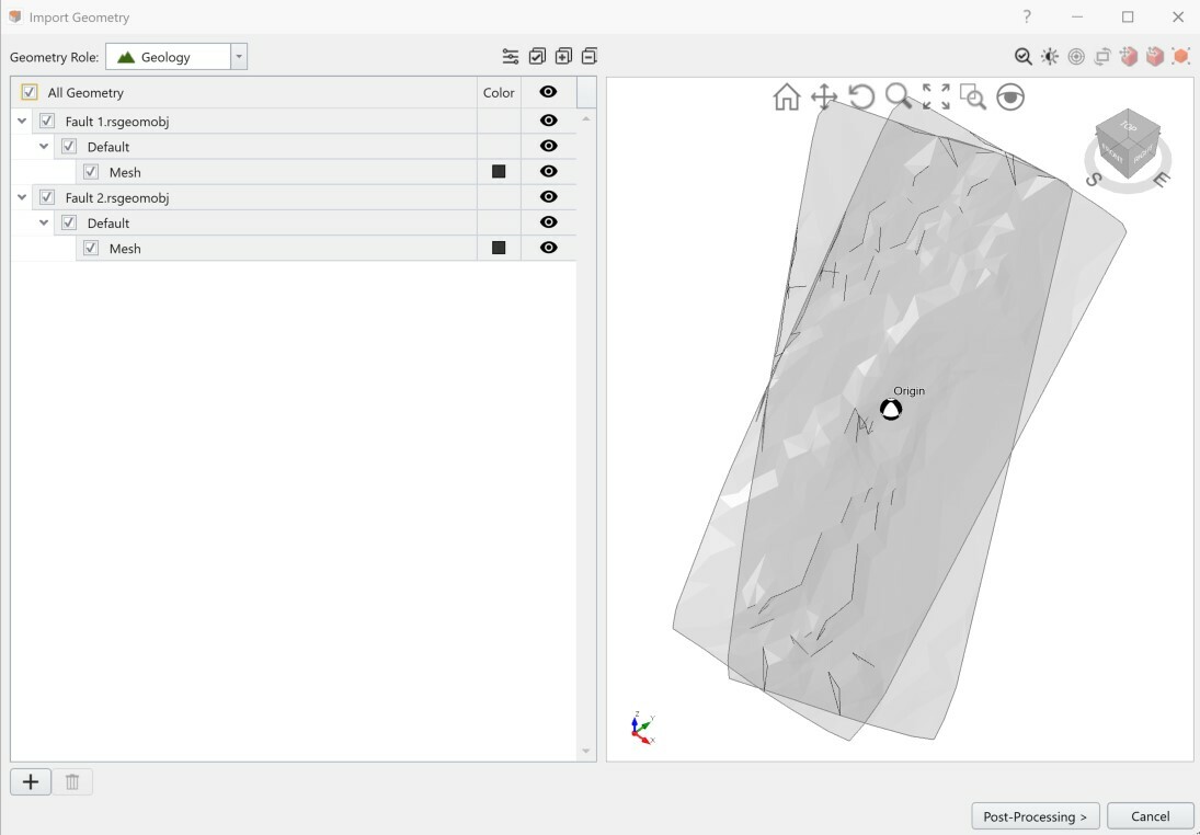 Import Geometry Dialog