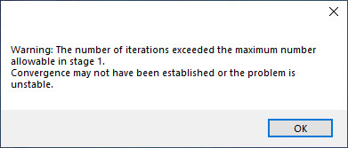 Warning prompt 