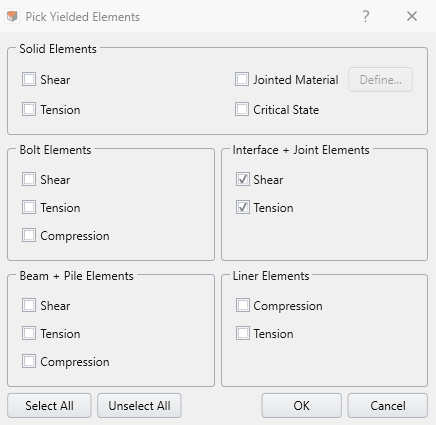 Pick Yielded Elements