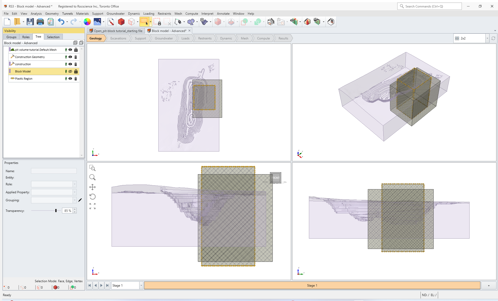 add plastic regions