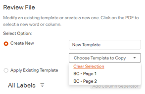 OCR Left Sidebar New Template or Existing Template Options-2