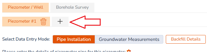 Adding Multiple Piezometers / Wells to a Test Hole