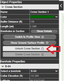 Lock/Unlock a Cross-Section