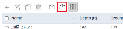 Export CSV from Table Toolbar