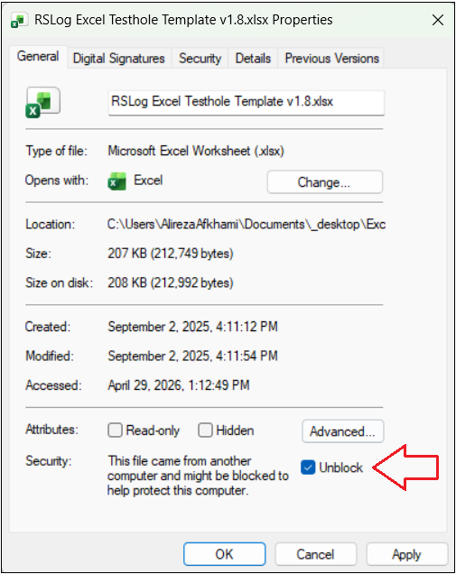 Unblock both template files
