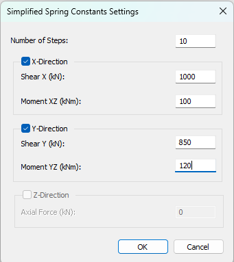 Simplified sprint constants settings dialog